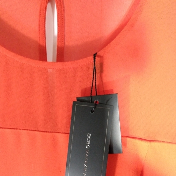 BCBG DRESS MAXAZRIA POPPY RED MINI NWT SIZE SMALL - Picture 10 of 14